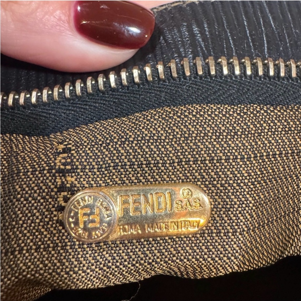 Authentic Vintage Fendi Mini Tote with COA - Picture 11 of 12